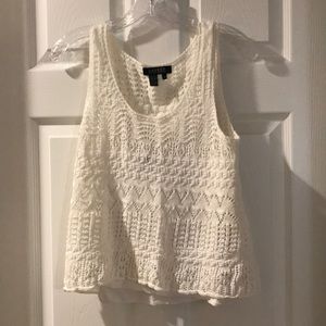 Crochet lined tank